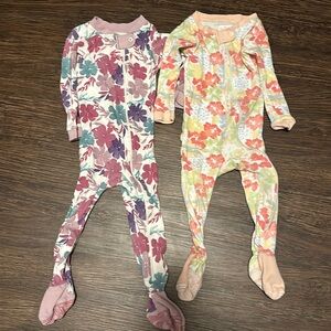 Burts Bees footie pjs